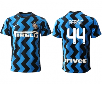 Men 2020-2021 club Inter Milan home aaa versio 44 blue Soccer Jerseys