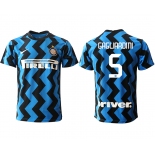 Men 2020-2021 club Inter Milan home aaa versio 5 blue Soccer Jerseys