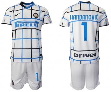 Men 2020-2021 club Inter milan away 1 white Soccer Jerseys