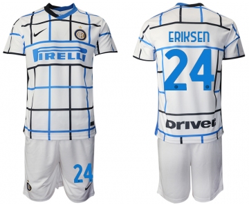 Men 2020-2021 club Inter milan away 24 white Soccer Jerseys