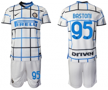 Men 2020-2021 club Inter milan away 95 white Soccer Jerseys