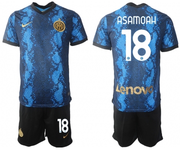 Men 2021-2022 Club Inter Milan home blue 18 Nike Soccer Jersey
