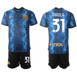 Men 2021-2022 Club Inter Milan home blue 31 Nike Soccer Jersey