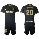 Men 2020-2021 club Barcelona away 20 black Soccer Jerseys