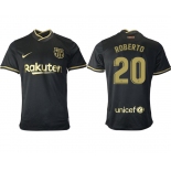 Men 2020-2021 club Barcelona away aaa version 20 black Soccer Jerseys