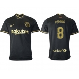 Men 2020-2021 club Barcelona away aaa version 8 black Soccer Jerseys