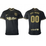 Men 2020-2021 club Barcelona away aaa version customized black Soccer Jerseys