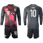 2021 Men Bayern Munich away long sleeves 10 soccer jerseys