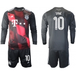 2021 Men Bayern Munich away long sleeves 10 soccer jerseys