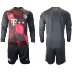 2021 Men Bayern Munich away long sleeves soccer jerseys
