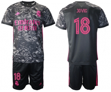 2021 Men Real Madrid away 18 soccer jerseys