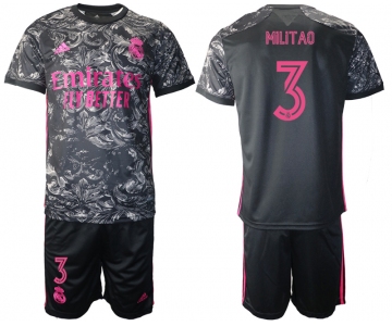 2021 Men Real Madrid away 3 soccer jerseys