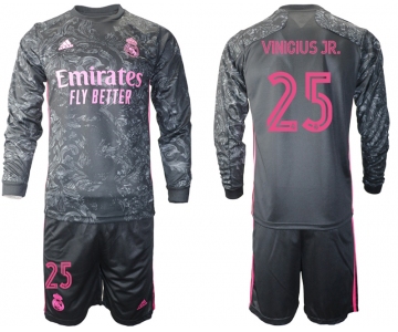 2021 Men Real Madrid away long sleeve 25 soccer jerseys