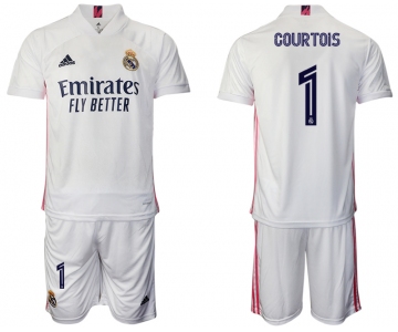 Men 2020-2021 club Real Madrid home 1 white Soccer Jerseys1