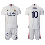 Men 2020-2021 club Real Madrid home 10 white Soccer Jerseys