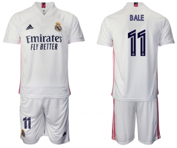 Men 2020-2021 club Real Madrid home 11 white Soccer Jerseys
