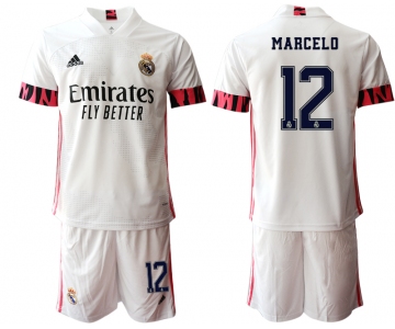 Men 2020-2021 club Real Madrid home 12 white Soccer Jerseys1