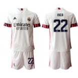 Men 2020-2021 club Real Madrid home 22 white Soccer Jerseys1
