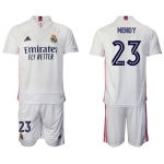 Men 2020-2021 club Real Madrid home 23 white Soccer Jerseys