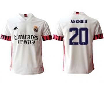 Men 2020-2021 club Real Madrid home aaa version 20 white Soccer Jerseys1