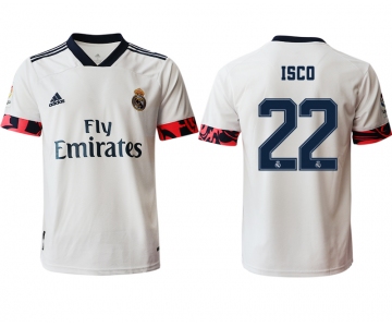 Men 2020-2021 club Real Madrid home aaa version 22 white Soccer Jerseys2