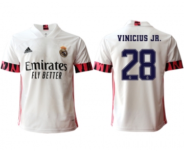 Men 2020-2021 club Real Madrid home aaa version 28 white Soccer Jerseys1