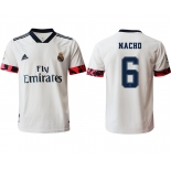 Men 2020-2021 club Real Madrid home aaa version 6 white Soccer Jerseys2
