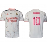 Men 2021-2022 Club Real Madrid home aaa version white 10 Adidas Soccer Jersey