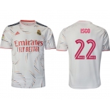 Men 2021-2022 Club Real Madrid home aaa version white 22 Adidas Soccer Jersey