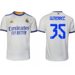 Men 2021-2022 Club Real Madrid home aaa version white 35 Soccer Jerseys
