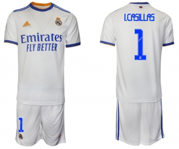 Men 2021-2022 Club Real Madrid home white 1 Soccer Jerseys1