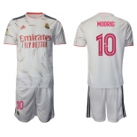 Men 2021-2022 Club Real Madrid home white 10 Adidas Soccer Jersey