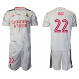Men 2021-2022 Club Real Madrid home white 22 Adidas Soccer Jersey