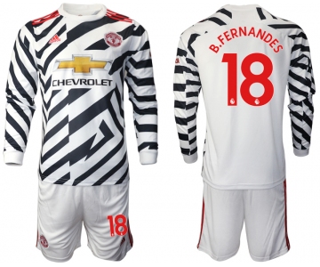 2021 Men Manchester united away long sleeve 18 soccer jerseys