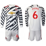 2021 Men Manchester united away long sleeve 6 soccer jerseys