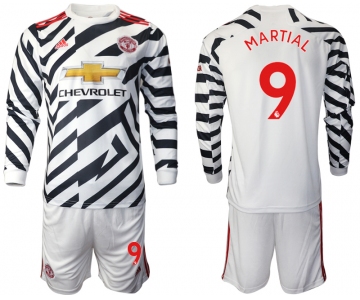 2021 Men Manchester united away long sleeve 9 soccer jerseys