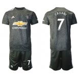 Men 2020-2021 club Manchester United away 7 white Soccer Jerseys