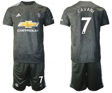 Men 2020-2021 club Manchester United away 7 white Soccer Jerseys