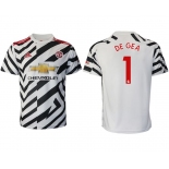 Men 2020-2021 club Manchester United away aaa version 1 white Soccer Jerseys
