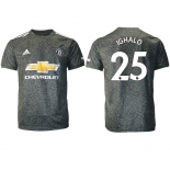 Men 2020-2021 club Manchester United away aaa version 25 black Soccer Jerseys