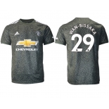 Men 2020-2021 club Manchester United away aaa version 29 black Soccer Jerseys