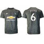 Men 2020-2021 club Manchester United away aaa version 6 black Soccer Jerseys