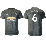 Men 2020-2021 club Manchester United away aaa version 6 black Soccer Jerseys