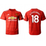 Men 2020-2021 club Manchester United home aaa version 18 red Soccer Jerseys