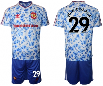 Men 2021 Manchester united adidas Human Race 29 soccer jerseys