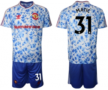 Men 2021 Manchester united adidas Human Race 31 soccer jerseys