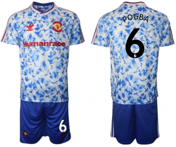 Men 2021 Manchester united adidas Human Race 6 soccer jerseys