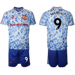 Men 2021 Manchester united adidas Human Race 9 soccer jerseys