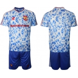 Men 2021 Manchester united adidas Human Race soccer jerseys