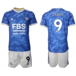 Men 2021-2022 Club Leicester City home blue 9 Adidas Soccer Jersey